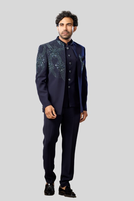 NAVY BLUE JODHPURI